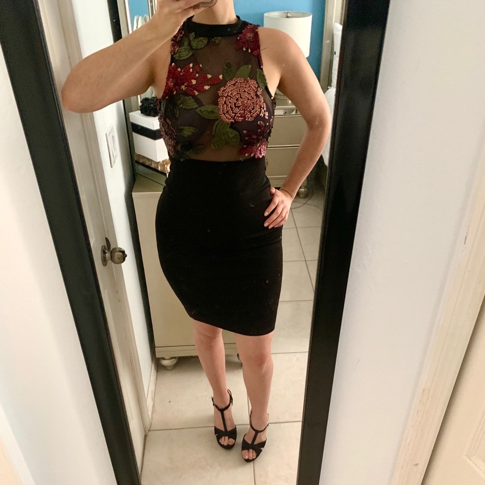 Black Charlotte Russe dress